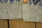 Vintage 1990s American Eagle Wool Knit Cardigan Men's XL /