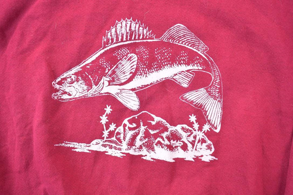 Vintage 1990s Flying Fish Double Collar Crewneck Sweater