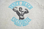 Vintage 1990s Crop Sleeveless Venice Beach California Muscle Beach Crewneck Sweatshirt