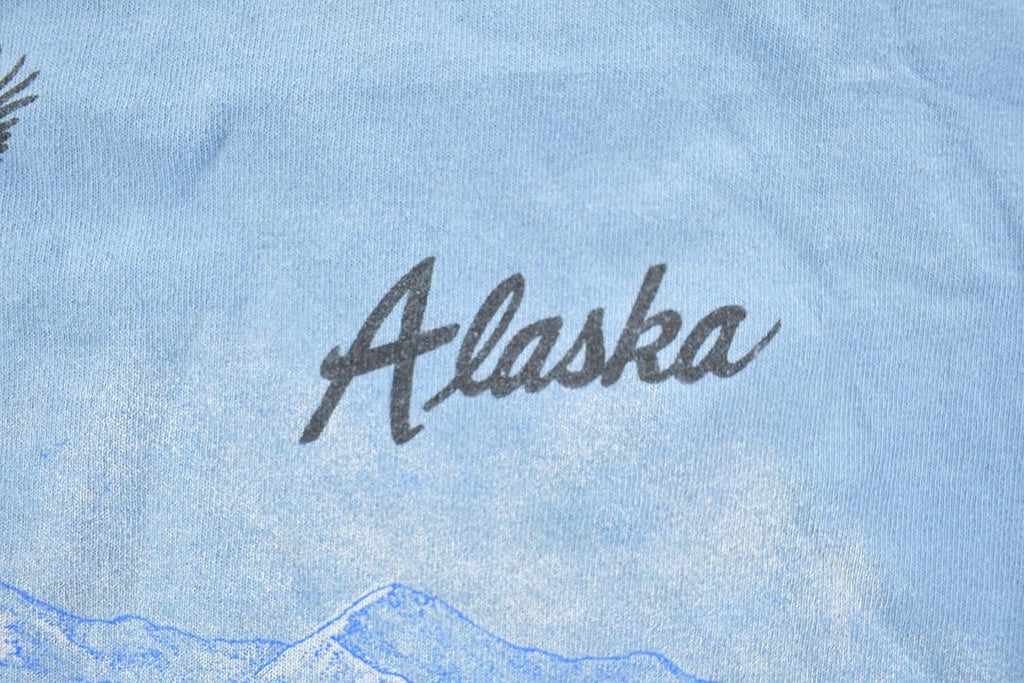 Vintage 1990s Alaska Soaring Eagle Souvenir T-Shirt