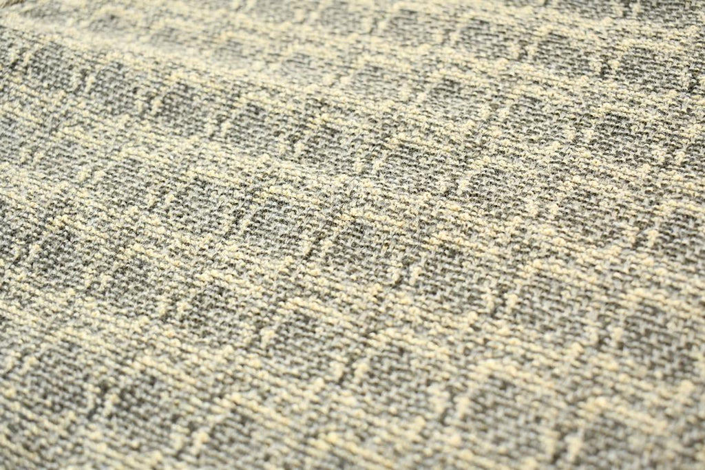 Vintage 1990s Beige Jantzen Signature Knit Abstract Pattern V-Neck Sweater / 90s V-Neck / Size XL / Boxy Fit