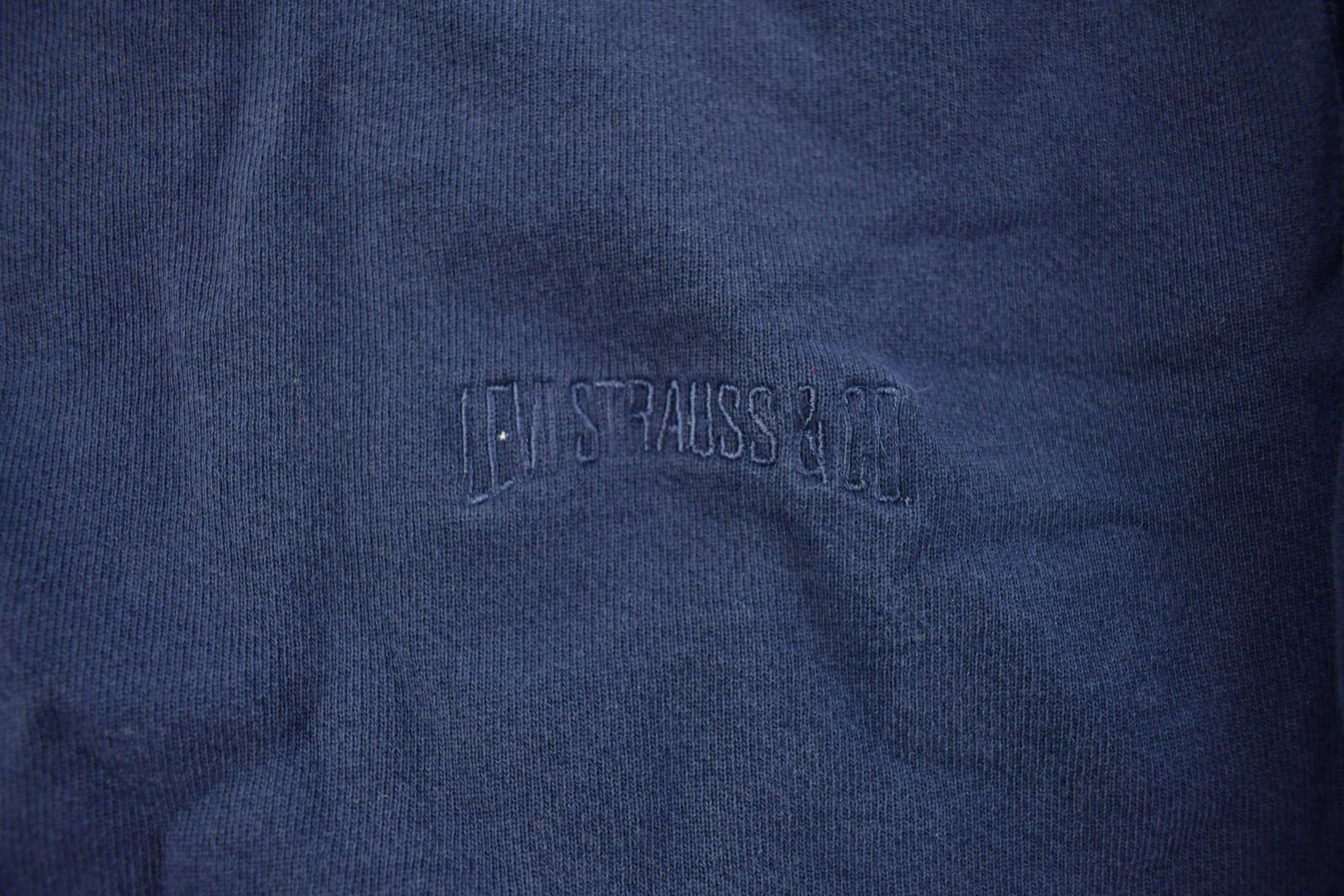 Vintage 1990s Levi's Embroidered Logo Crewneck Sweatshirt