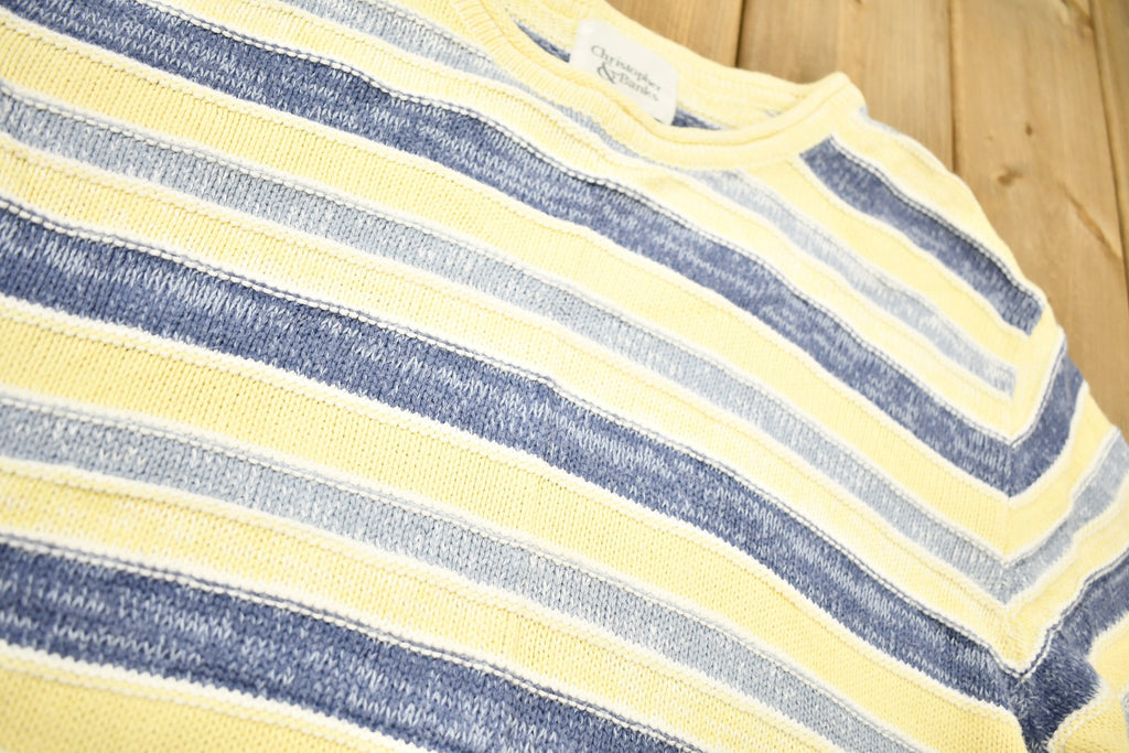 Vintage 1990s Christopher & Banks Short Sleeve Knitted Sweater