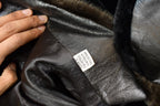 Vintage 1970s Sheered Beaver Fur Coat Women's Small