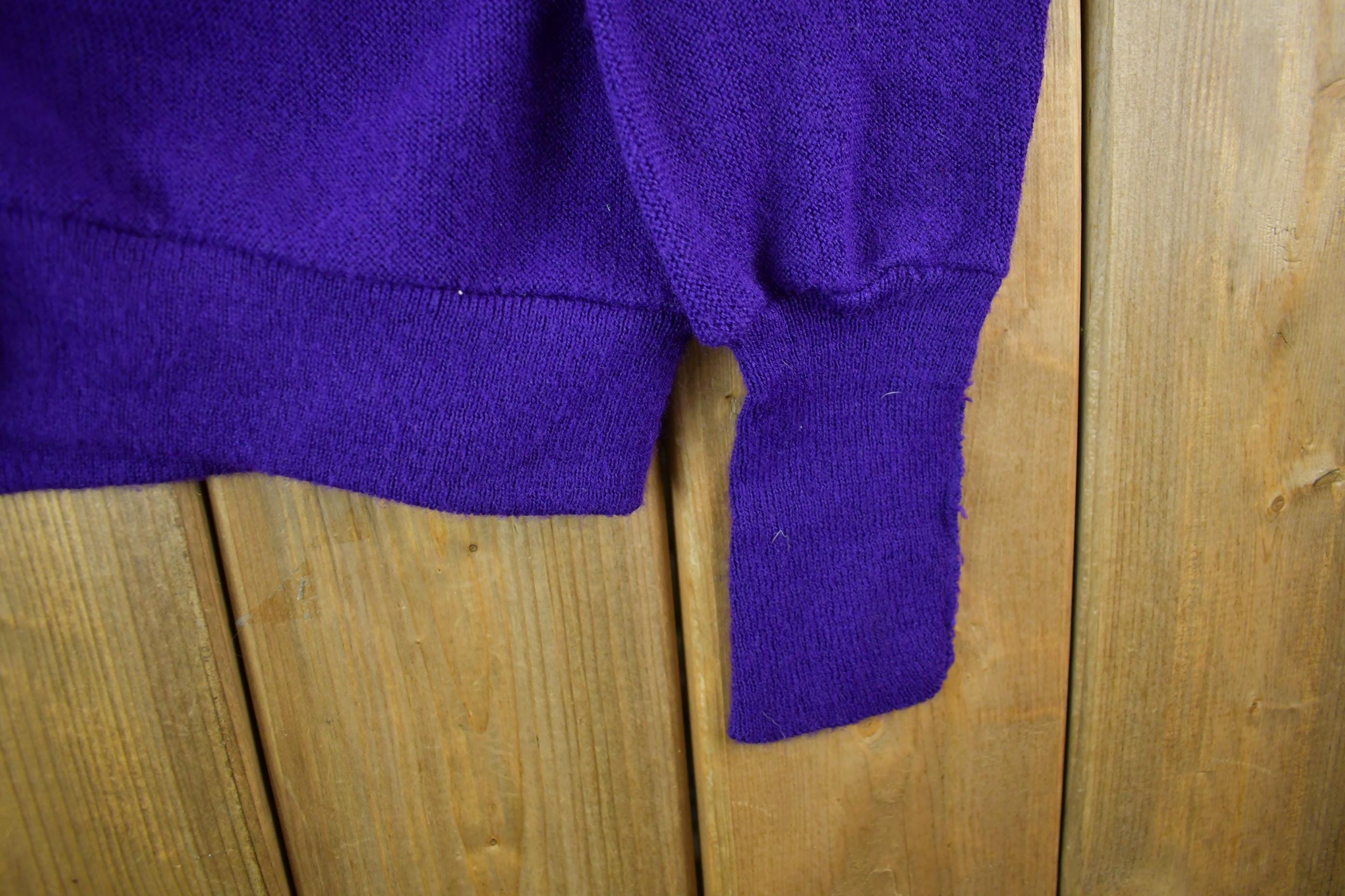 Vintage 1970s Fox Collection Knit Cardigan Sweater Men's Tall XL