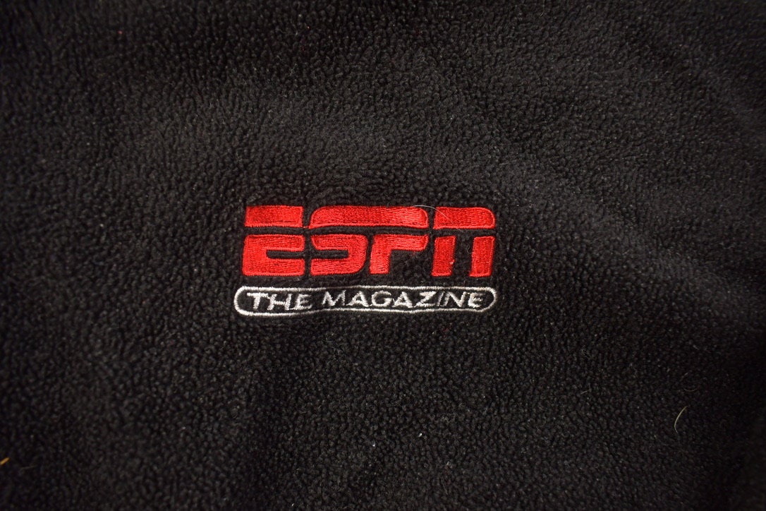 Vintage 1990s ESPN The Magazine Fleece Sweater /