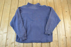 Vintage 1990s Starter Connecticut Huskies University Quarter Zip Crewneck