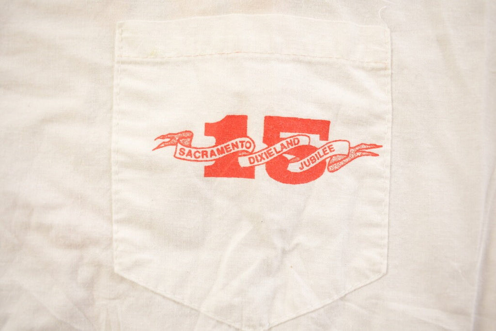Vintage 1988 Sacramento Dixieland Jubilee Button Up Shirt