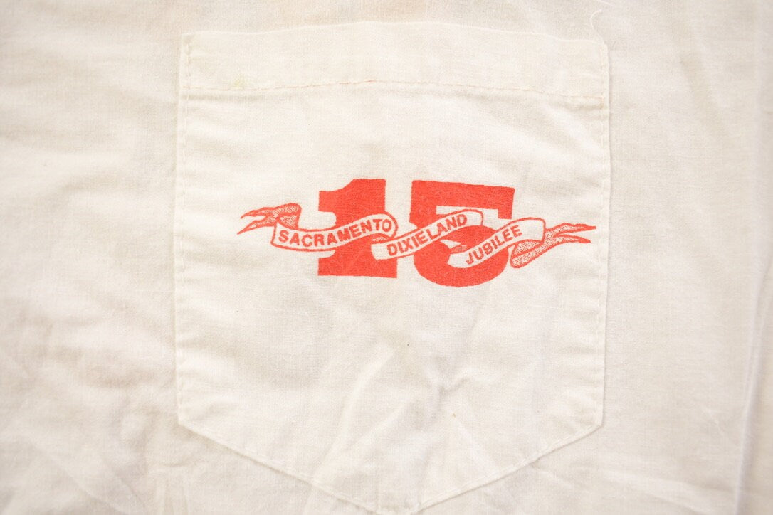 Vintage 1988 Sacramento Dixieland Jubilee Button Up Shirt