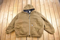 Vintage 1990s Carhartt Hooded Work Jacket