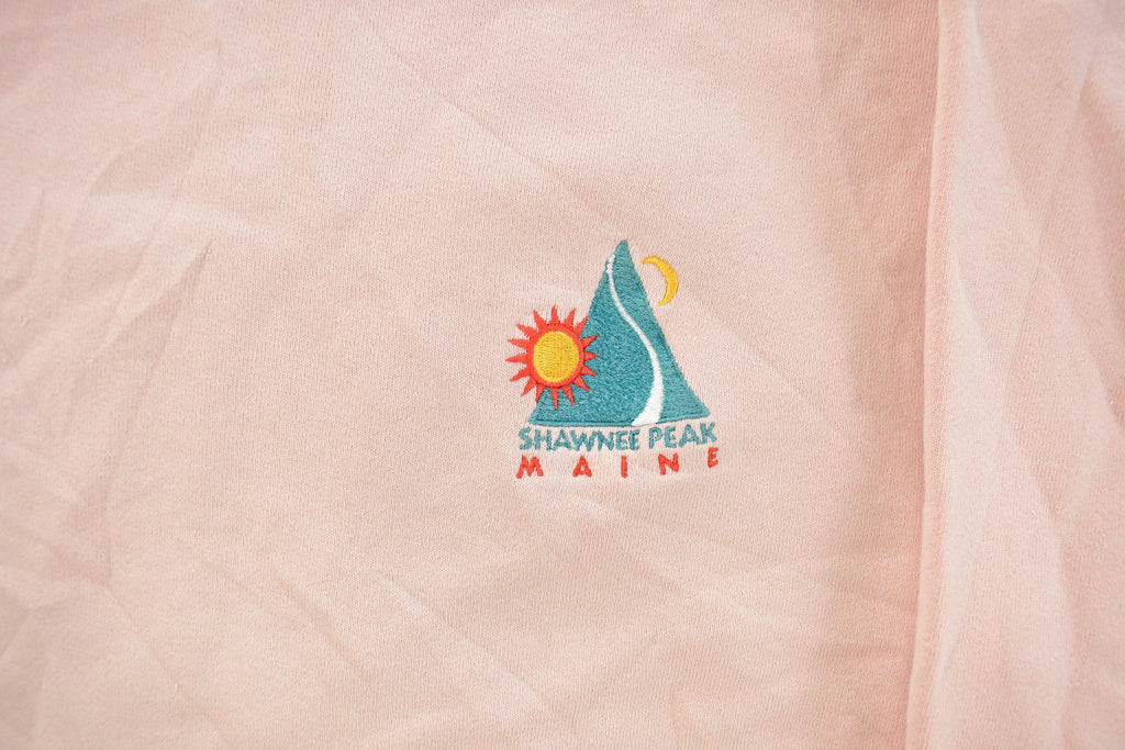 Vintage 1990s Maine Shawnee Peak Crewneck Sweatshirt Men's Large