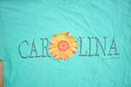Vintage 1990s Carolina Sunflower Graphic Souvenir T Shirt