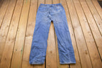 Vintage 1990's Rustler's Basic Blue Jeans 32 x 33