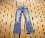 Vintage Y2K Miss Me Bedazzled Low Rise Jeans Size 26x31