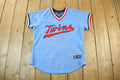 Vintage 2000s Minnesota Twins Cooperstown Collection MLB Baseball Jersey Men's Medium