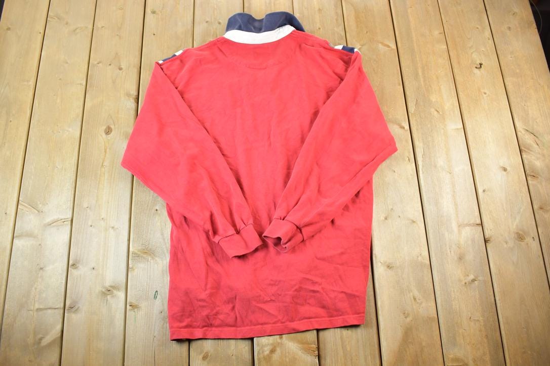 Vintage 1990s IZOD Quarter Button Up Shirt