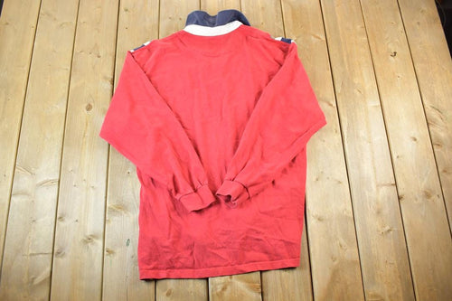 Vintage 1990s IZOD Quarter Button Up Shirt
