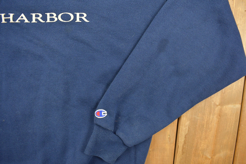 Vintage 1990s Bar Harbor Champion Blue Tagg Sweatshirt