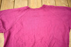 Vintage 1980s Blank Pink Raglan Crewneck Sweatshirt