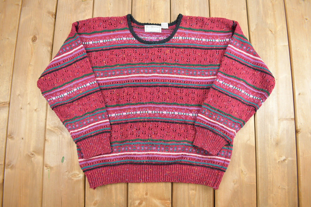 Vintage 1990's Maggie Lawrence Sport Knit Sweater