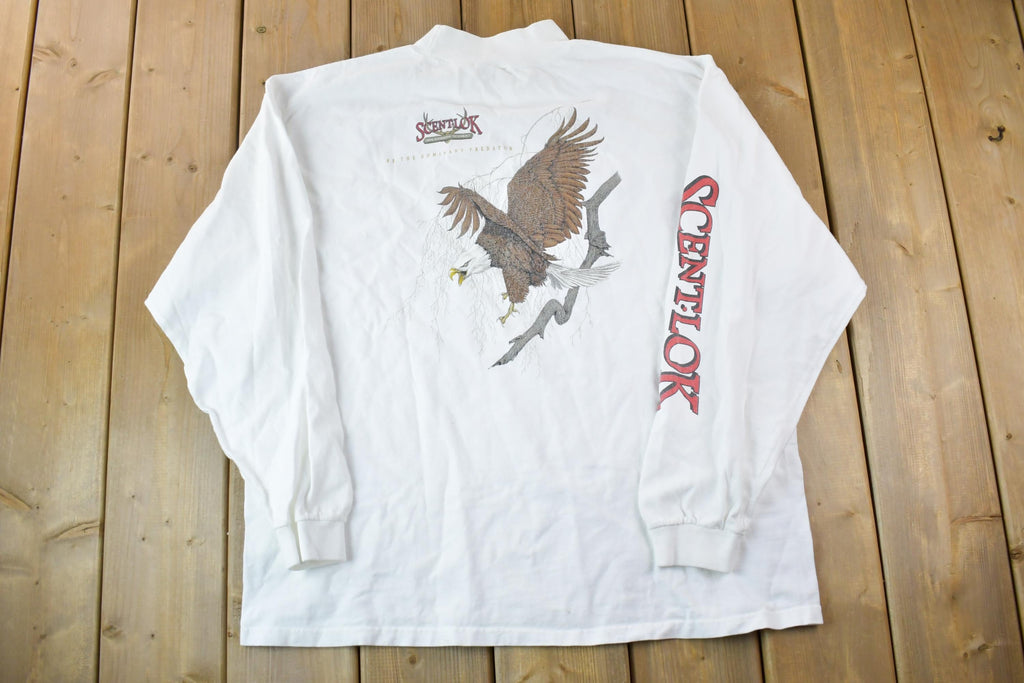 Vintage 1990s Scent.Lok Eagle Crewneck