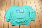 Vintage 1990s Derby New York Graphic Crewneck Sweatshirt
