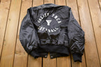 Vintage 1990s Joliet YMCA Baseball Holloway Satin Bomber Jacket