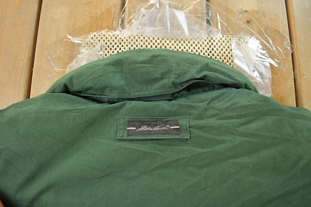 Vintage 1990s Eddie Bauer Full Zip Down Jacket Men's Tall XL