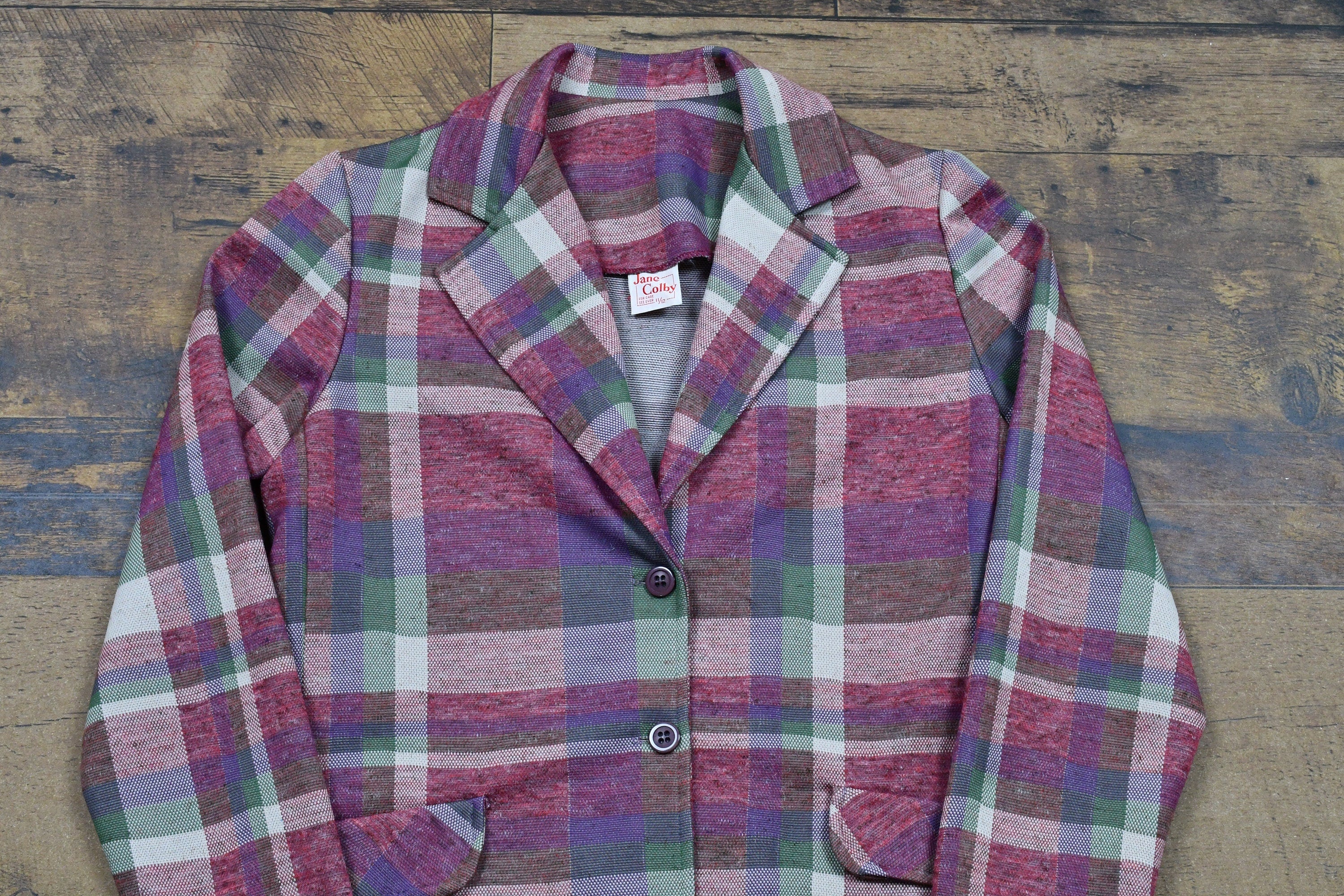 Vintage 1990s Jane Colby Button Up Blazer Jacket