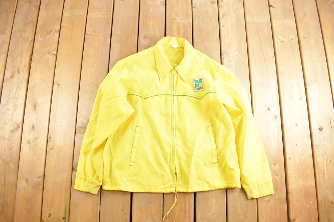 Vintage 1980s Hubbard Windbreaker Jacket