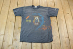 Vintage 1990s Potters County Black Bear Single Stitch Graphic T-Shirt