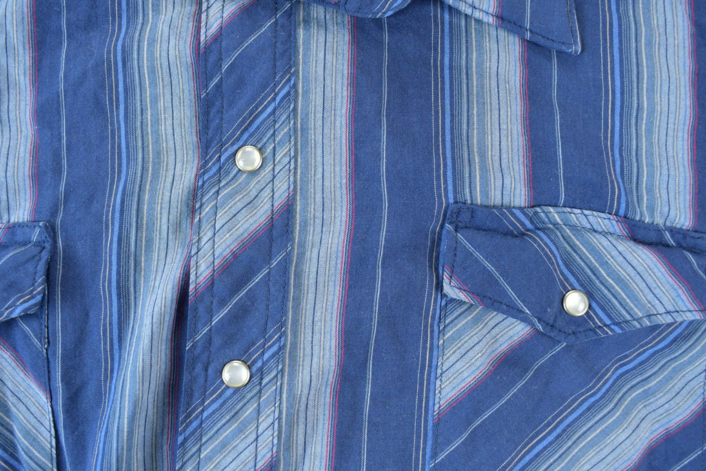 Vintage 1990s Wrangler Western Shirts Button Up Shirt