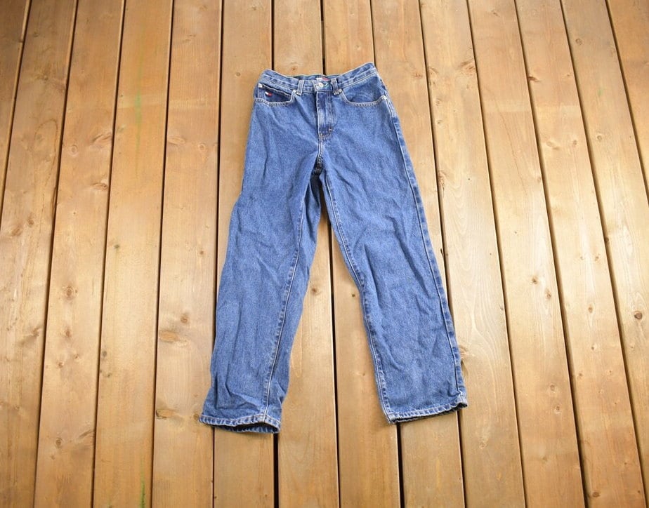 Vintage 1990s Tommy Hilfiger Denim Jeans Size 28x28 American Vintage  Workwear  Streetwear  Vintage Pants