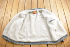 Vintage 1990s Levi's Sherpa Lined Jean Jacket