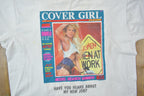 Vintage 1990s Cover Girl Magazine Single Stitch Graphic T-Shirt Made In USA