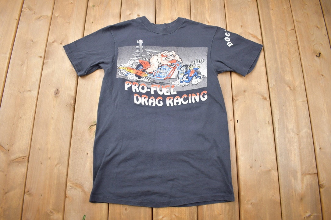 Vintage 1990s Doc's Harley Davidson Motorcycles Shawano Wisconsin T-Shirt  Single Stitch  Made In USA  Biker Tee  Souvenir T Shirt