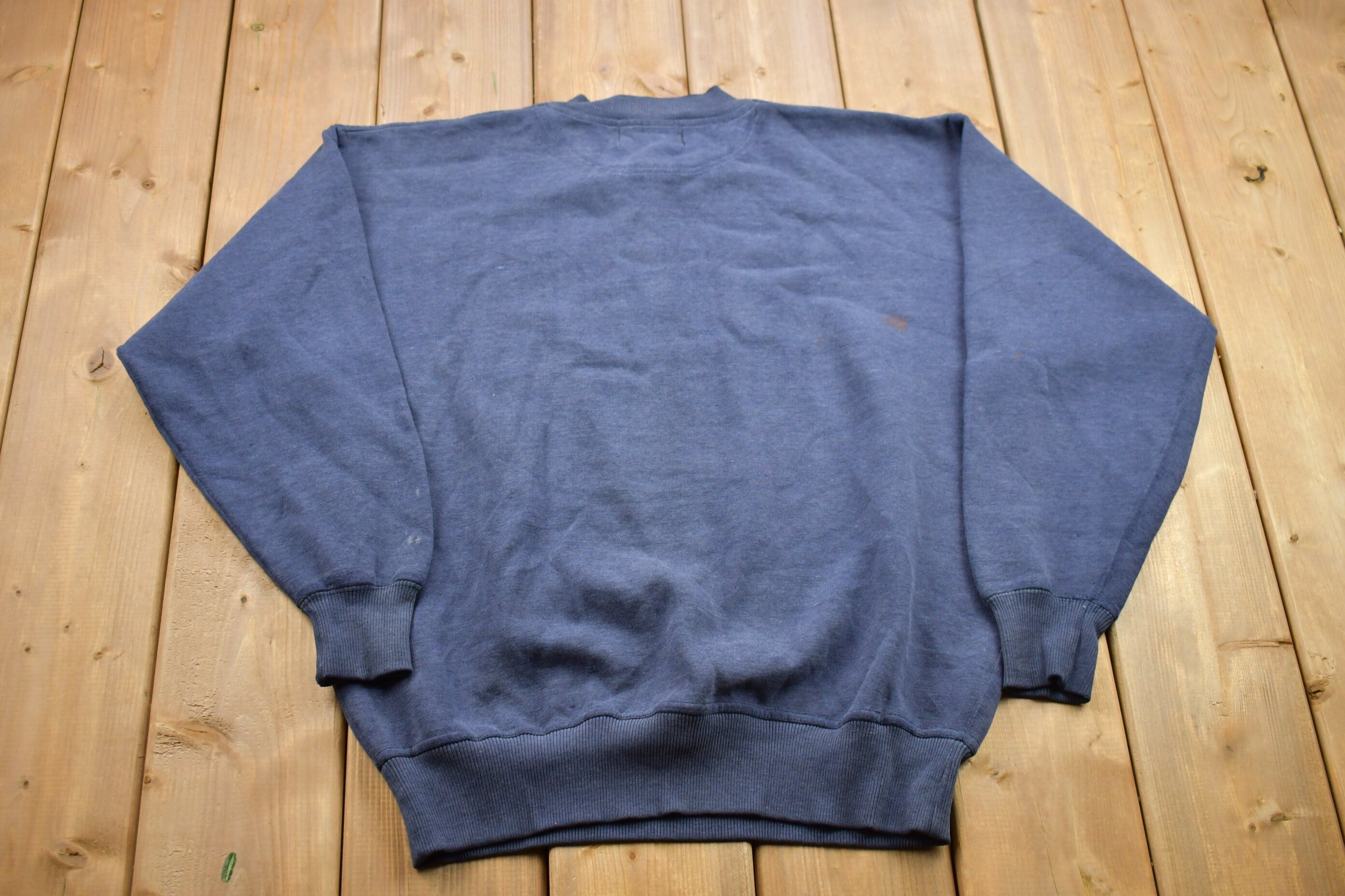 Vintage 1990s Rib Mountain Wisconsin Skiing Crewneck Sweatshirt