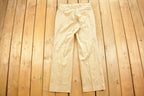 Vintage 1990s Brown Trousers Size 34 x 31