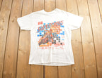 Vintage 1984 Supercross Tour Single Stitch Graphic T Shirt Made In USA