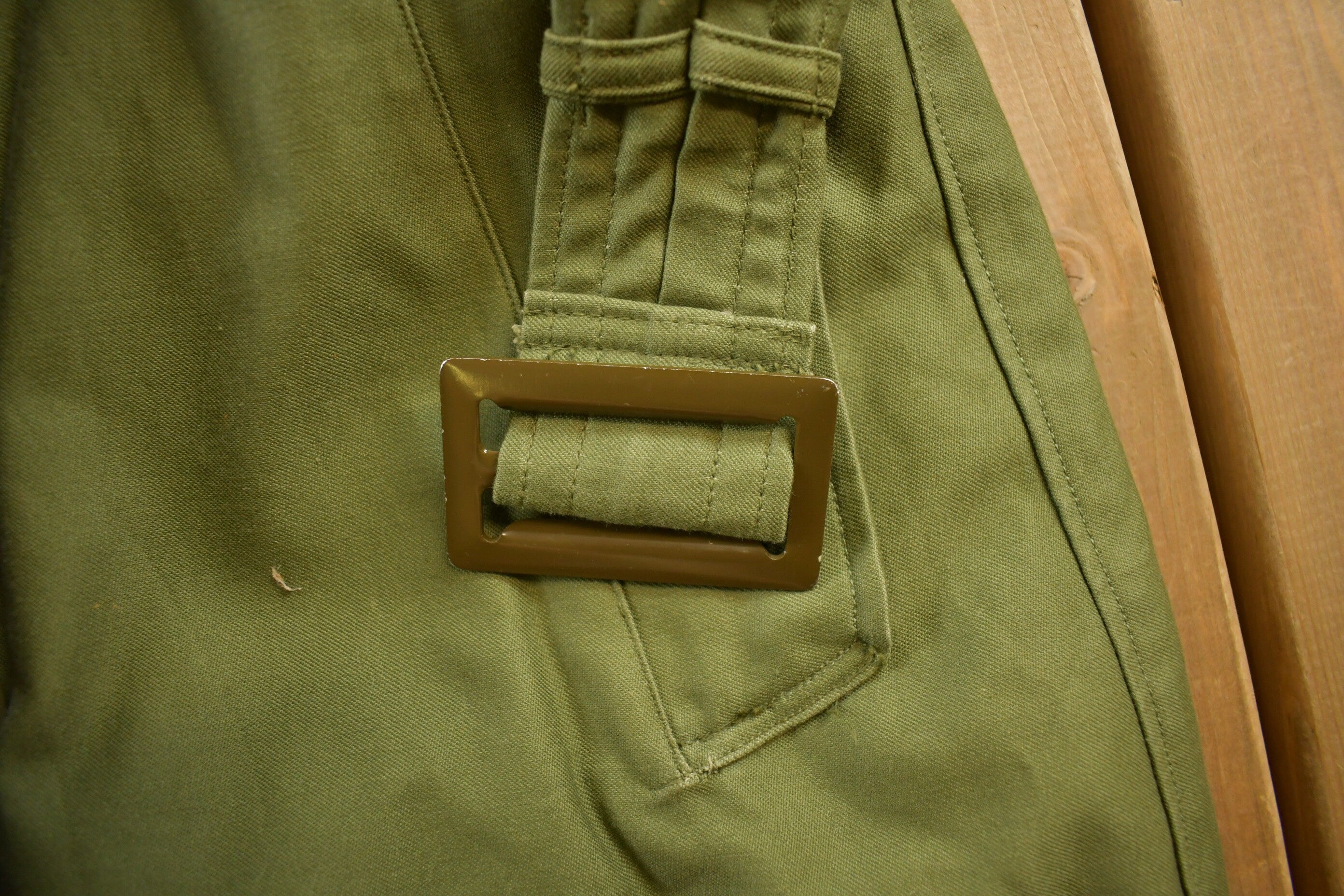 Vintage 1970s Military Trench Coat