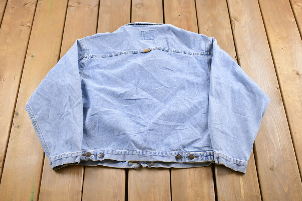 Vintage 1990s Camp David Denim Jean Jacket