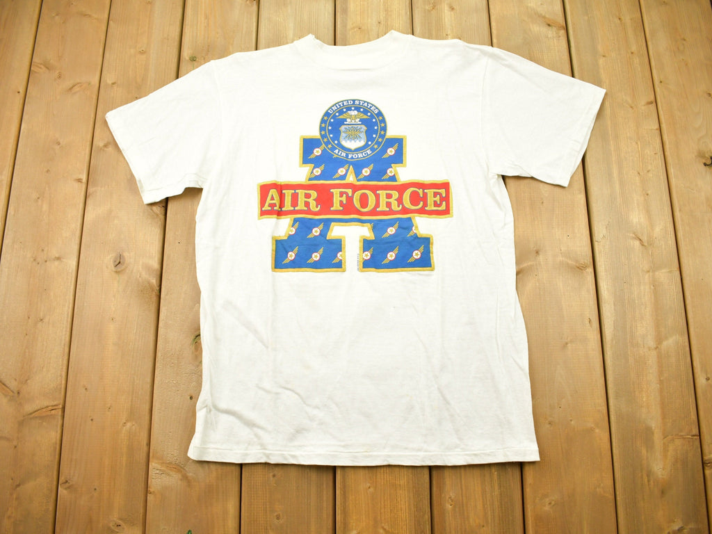 Vintage 1990s United States Air Force Graphic T Shirt