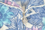 Vintage 1990s Fleece Floral AOP Outdoorsman Sweater Women's L