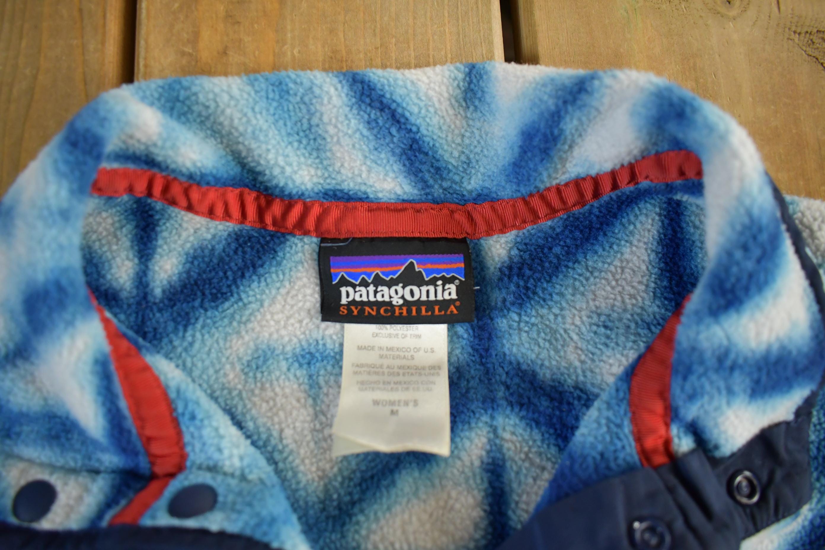 Vintage 2000s Patagonia Synchilla T-Snap Fleece Sweater Women's Medium