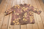 Vintage 1990s Napa Valley Translucent Floral Button Up Shirt