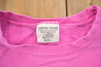 Vintage 1990s The Barefoot Charity Walk Crewneck Sweatshirt