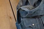 Vintage 1970s Genuine Leather Suede Jacket