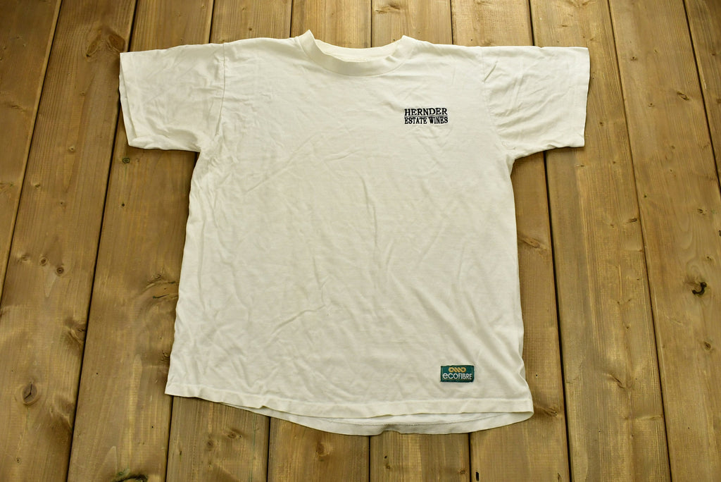 Vintage 1990s Hernder Estate Wines T-Shirt