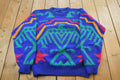 Vintage 1990s Gant Wool Knit Abstract Pattern Crewneck Sweater /
