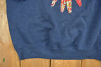 Vintage 1980s Floral Bouquet Theme Hanes Crewneck Sweater